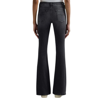 Black Cotton Relaxed Fit Jeans
