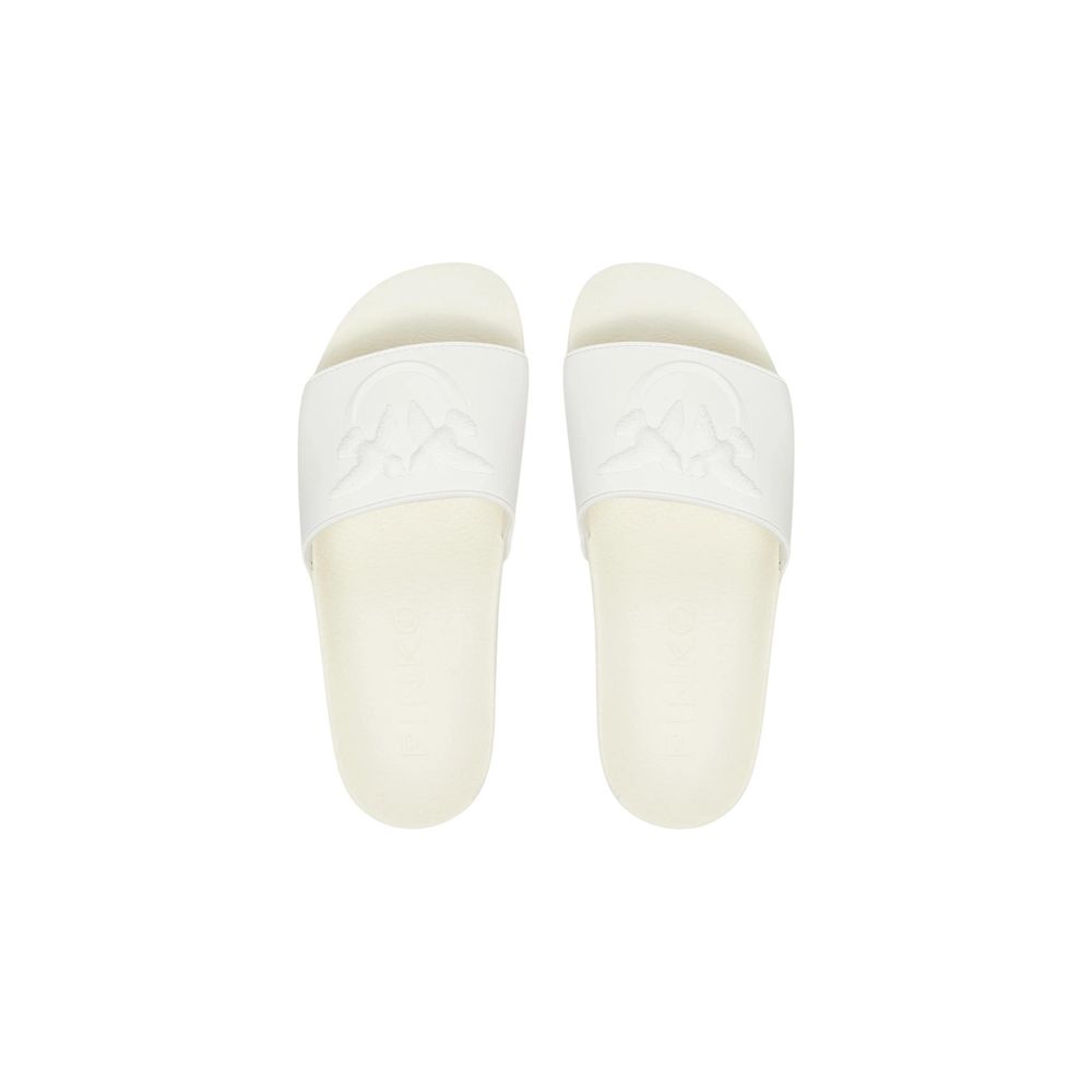 White Pvc Slippers