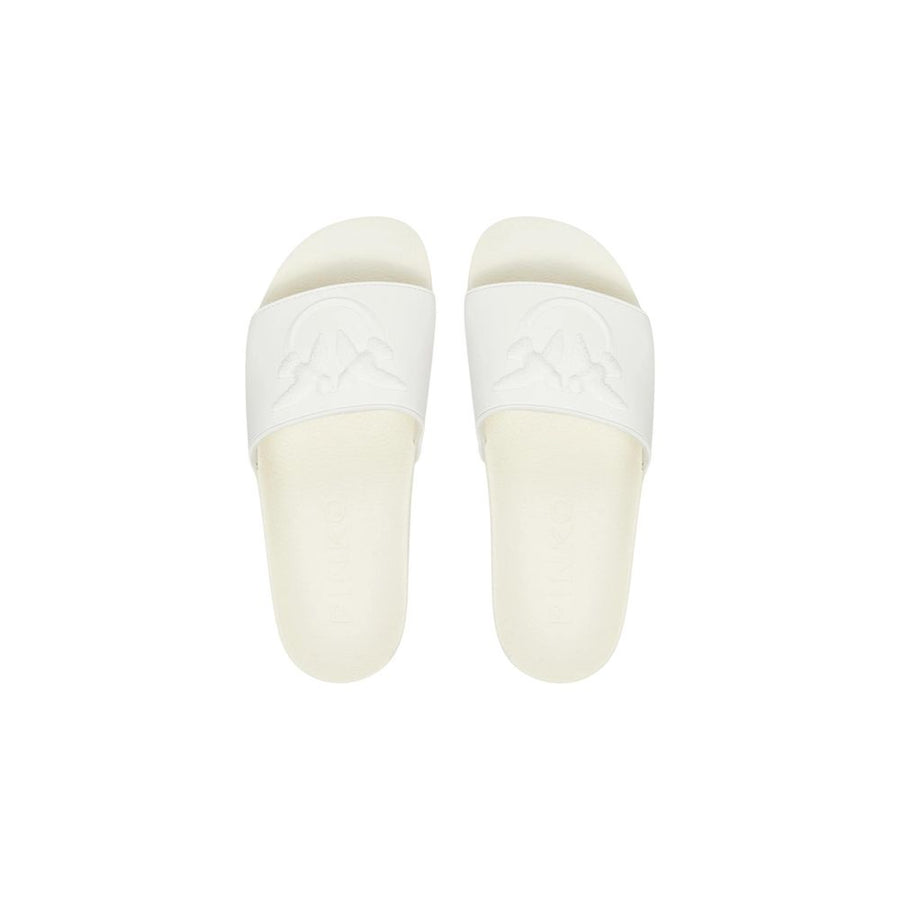 White Pvc Slippers