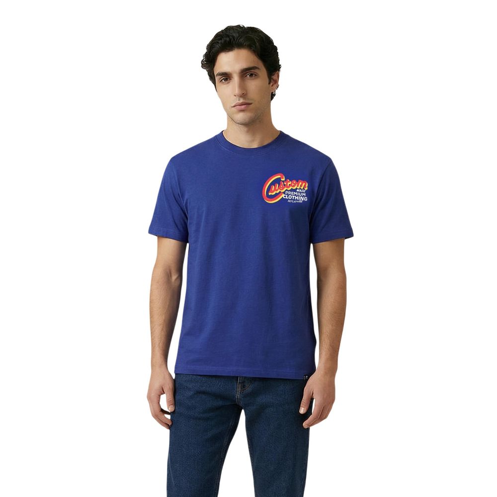 Blue Cotton T-Shirt