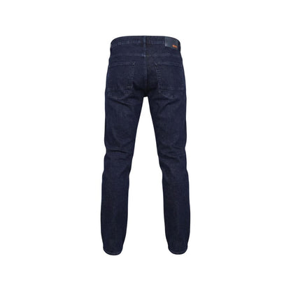 Blue Cotton Skinny Jeans