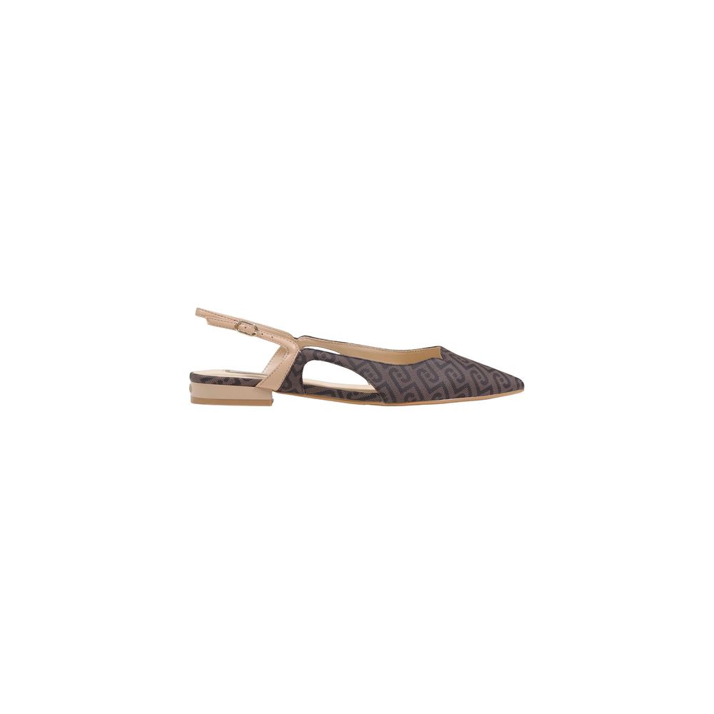Brown Polyethylene Platform Pumps