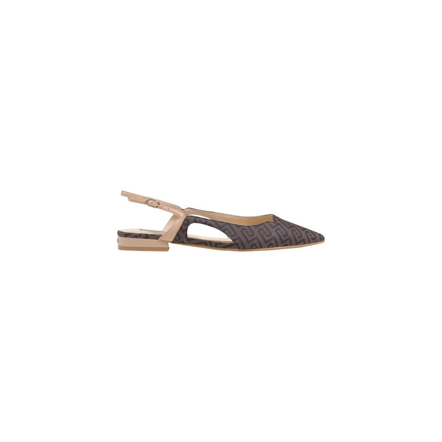 Brown Polyethylene Platform Pumps