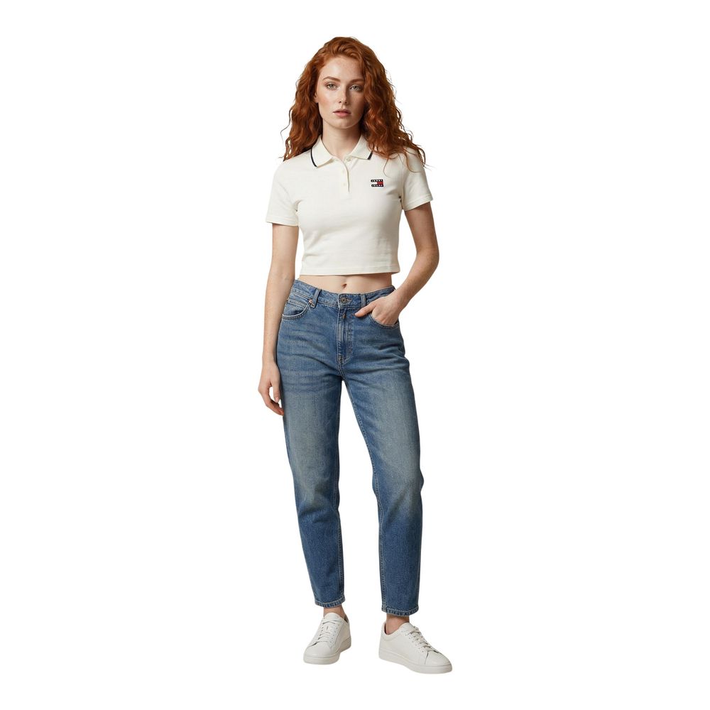Blue Cotton Relaxed Fit Jeans