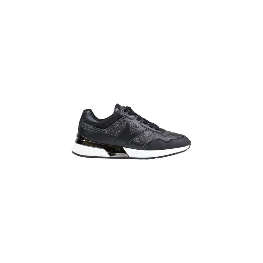 Gray Leather Athletic Sneakers