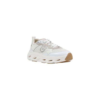 White Leather Chunky Sneakers