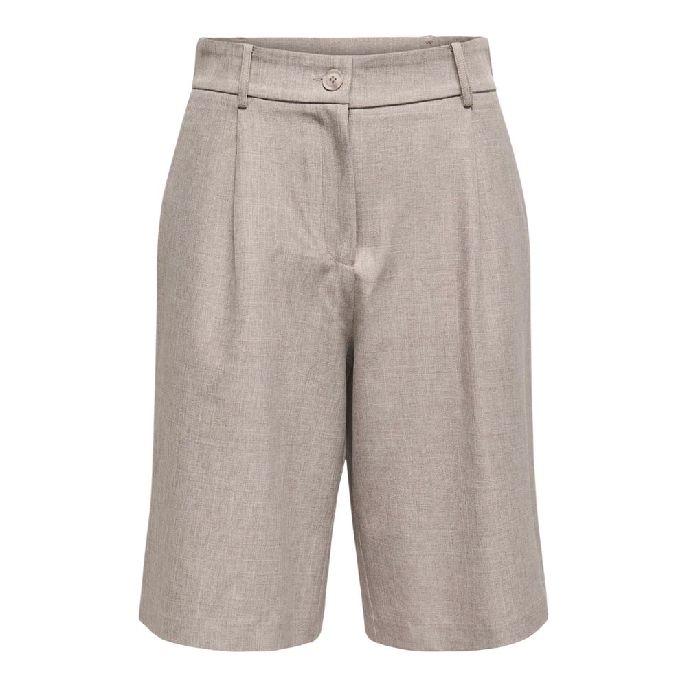 Gray Recycled Polyester Bermuda Shorts