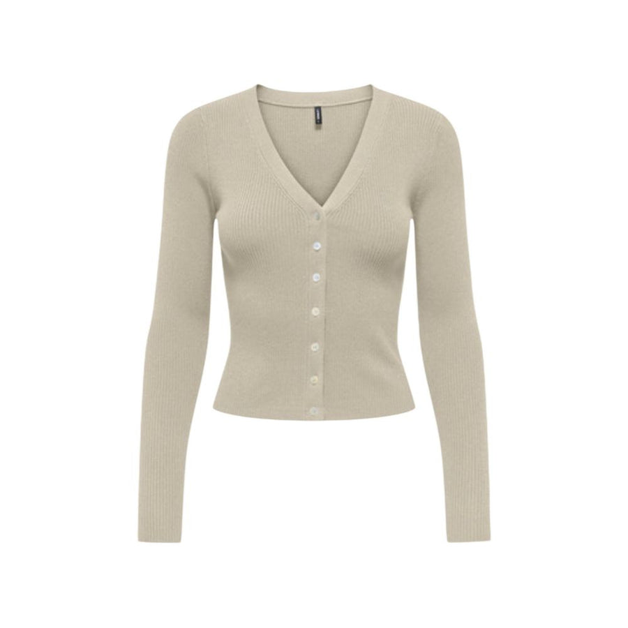 Beige Viscose Cardigan