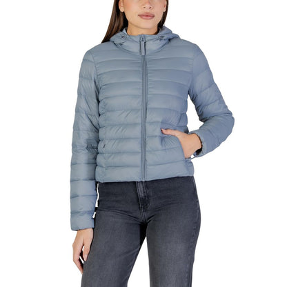 Blue Nylon Shell Jacket