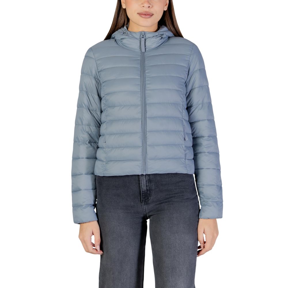 Blue Nylon Shell Jacket