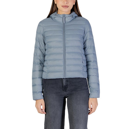 Blue Nylon Shell Jacket