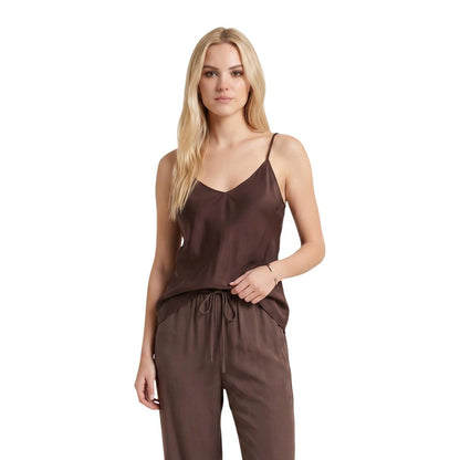 Brown Viscose Top