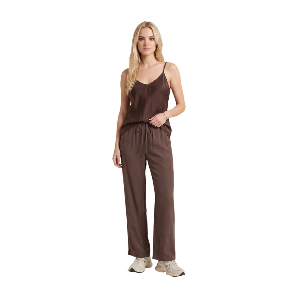 Brown Viscose Top