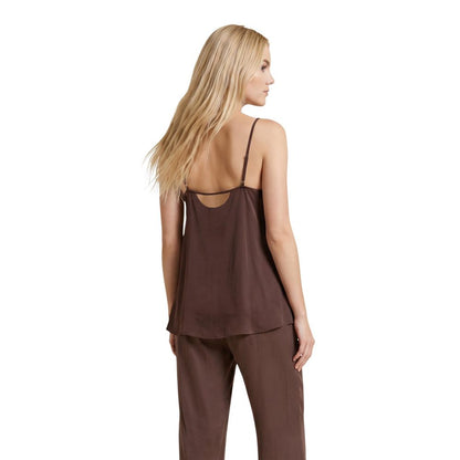 Brown Viscose Top
