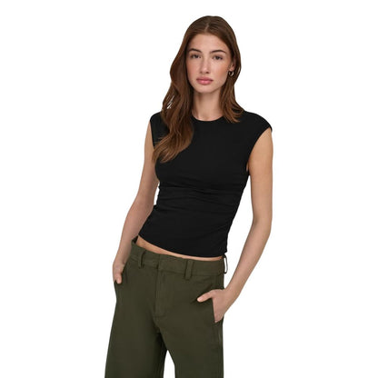 Black Cotton Top