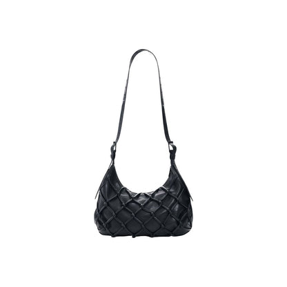 Black Cotton Handbag