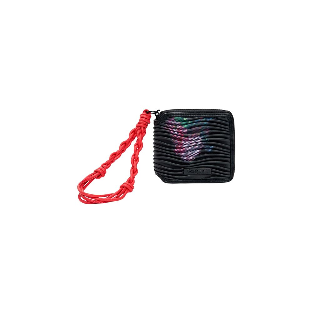Black Polyester Wallet