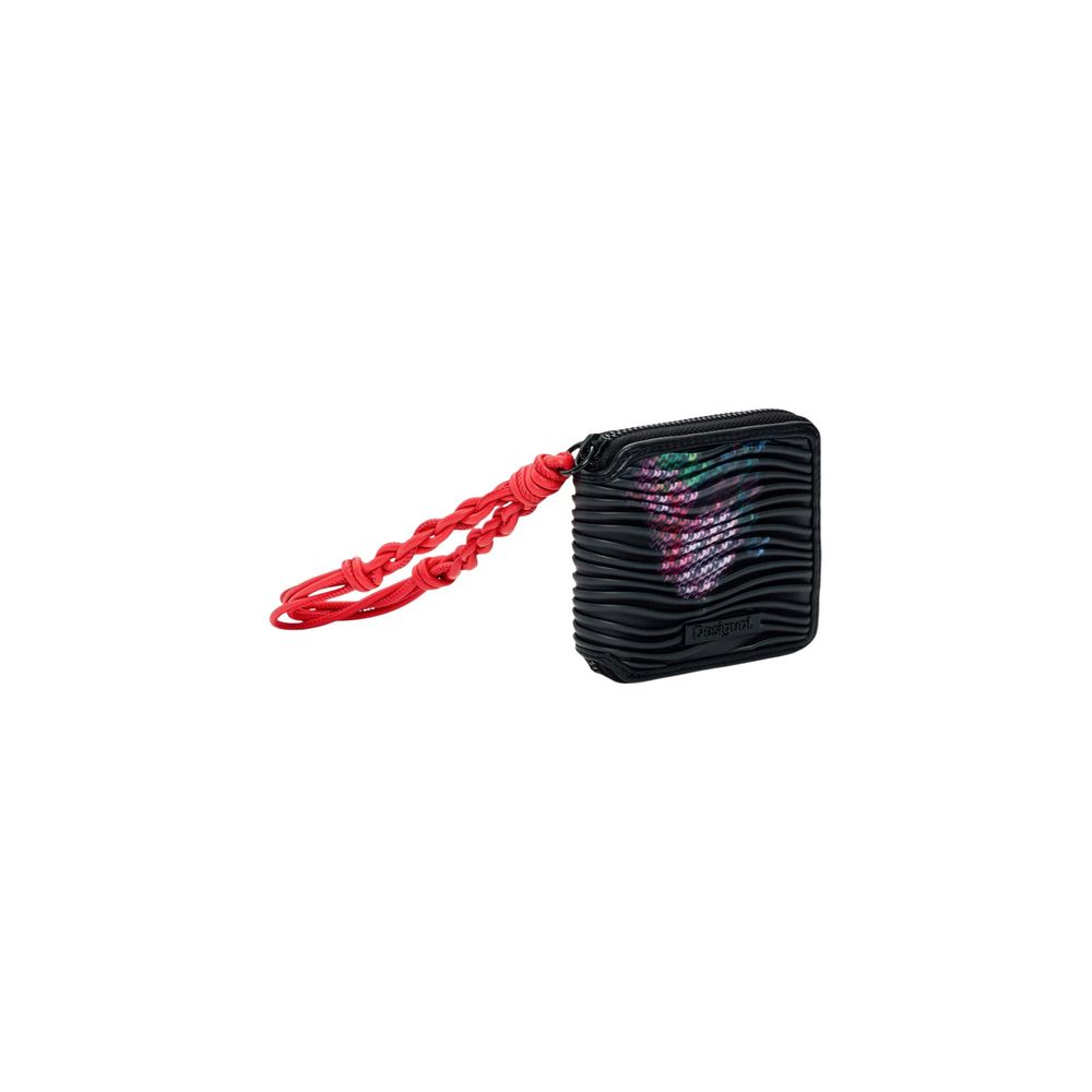 Black Polyester Wallet