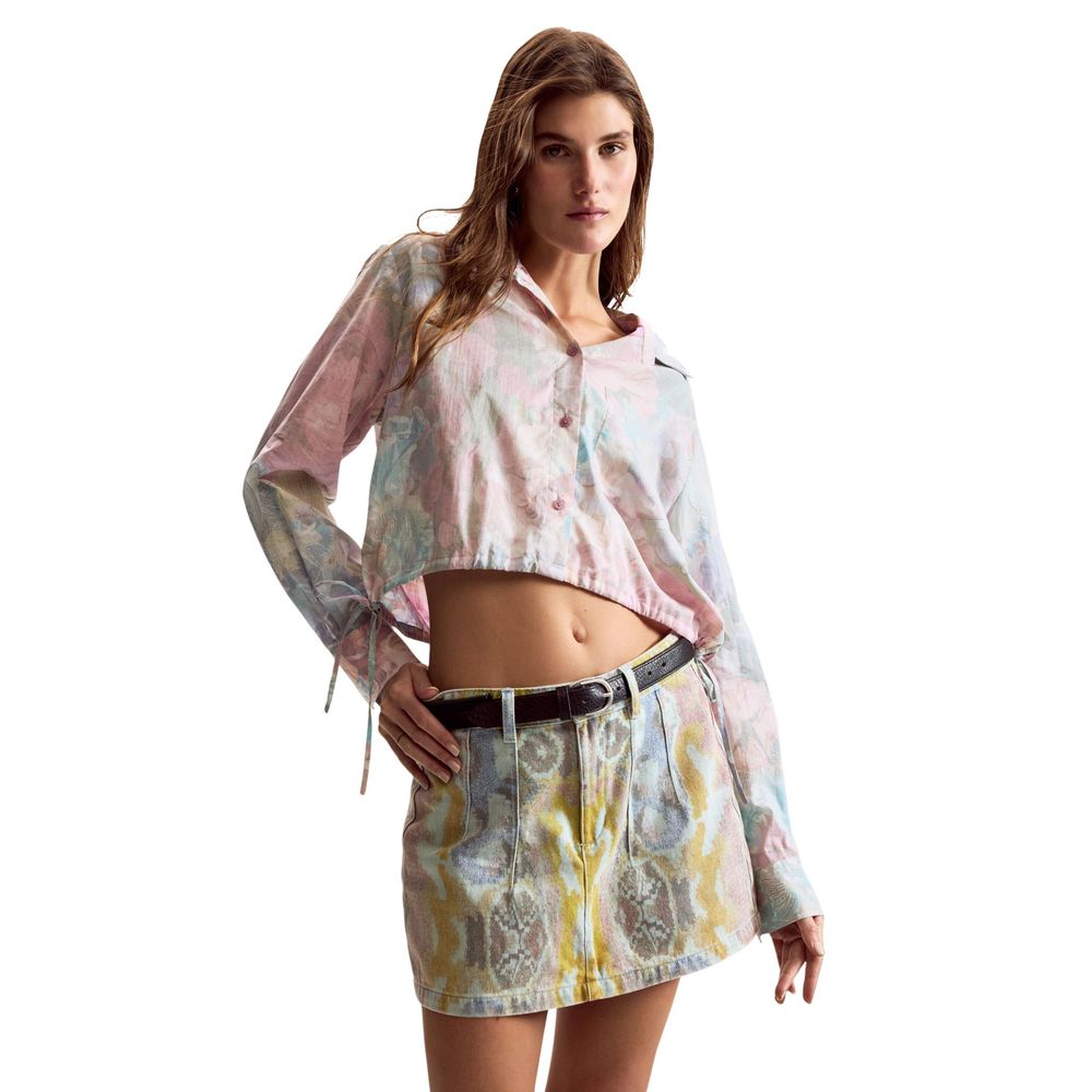 Multicolor Cotton Blouse