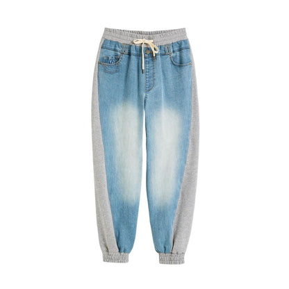 Light Blue Cotton Mom Jeans