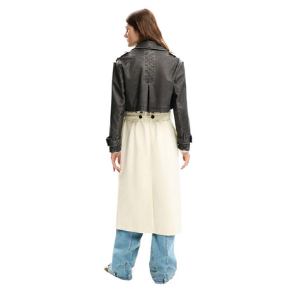 Cream Polyethylene Coat