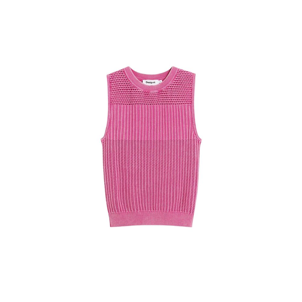 Pink Cotton Tank Tops