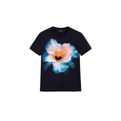 Blue Cotton T-Shirt