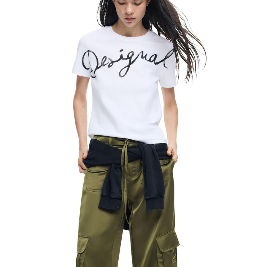 White Cotton T-Shirt