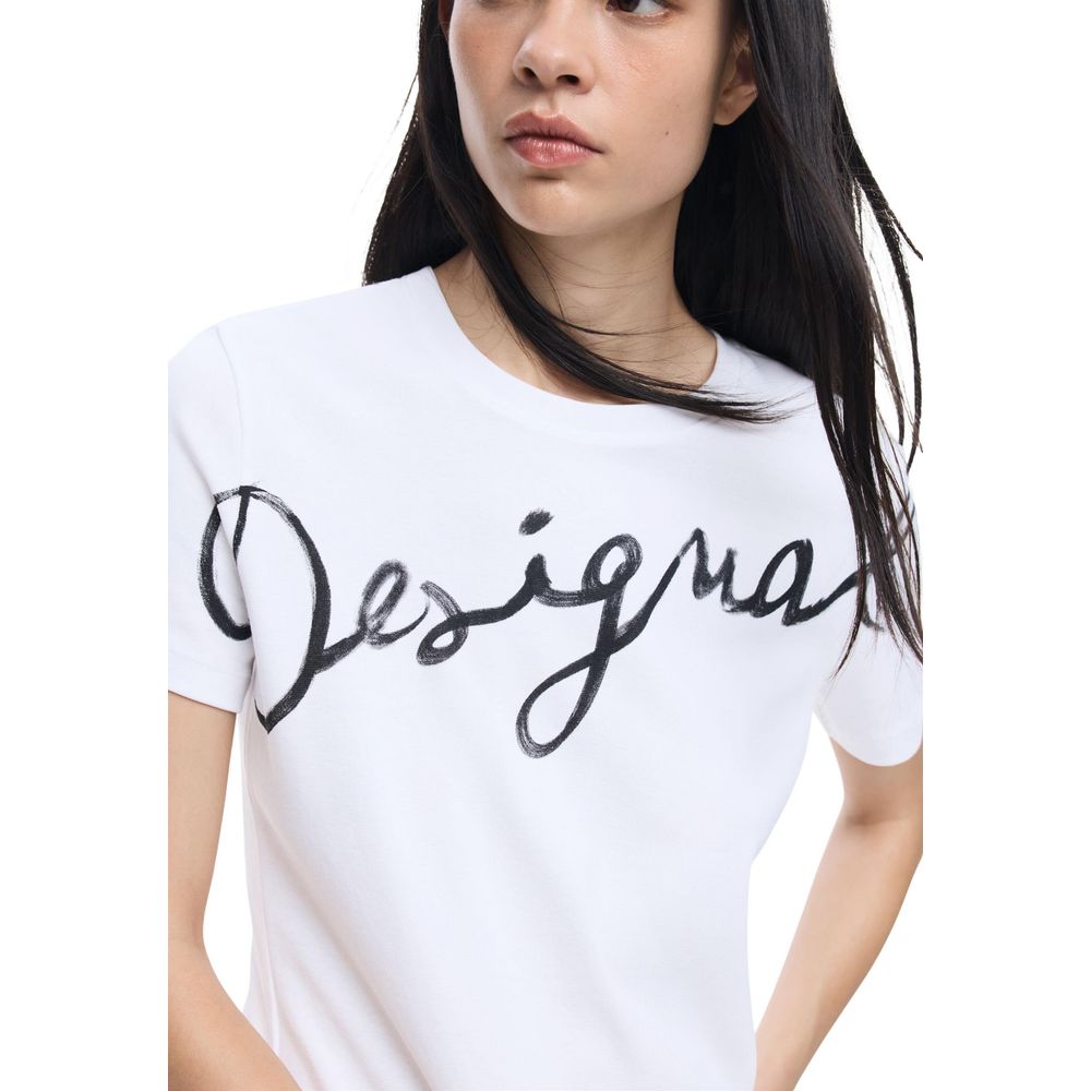 White Cotton T-Shirt