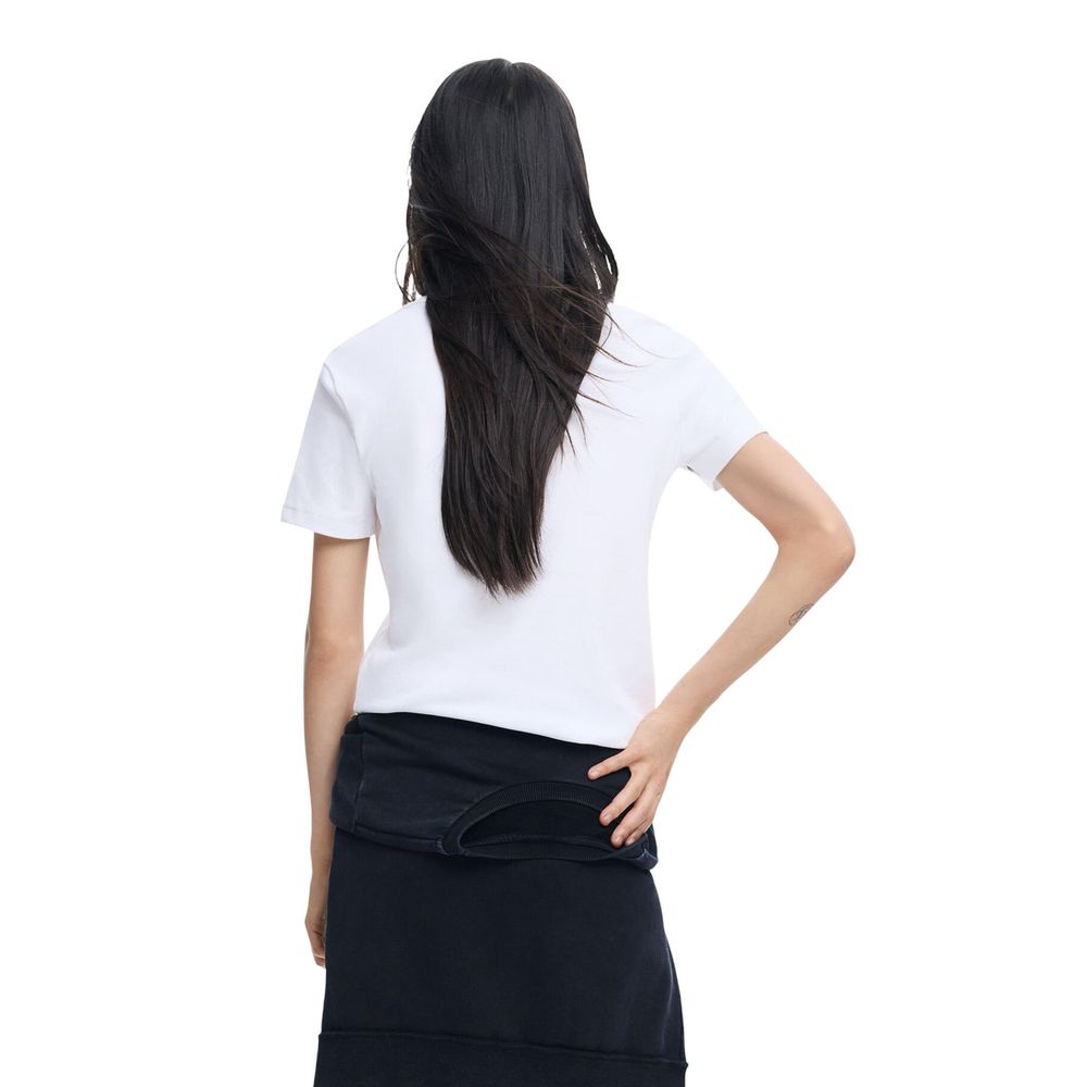 White Cotton T-Shirt