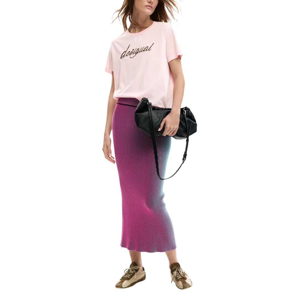 Multicolor Cotton T-Shirt
