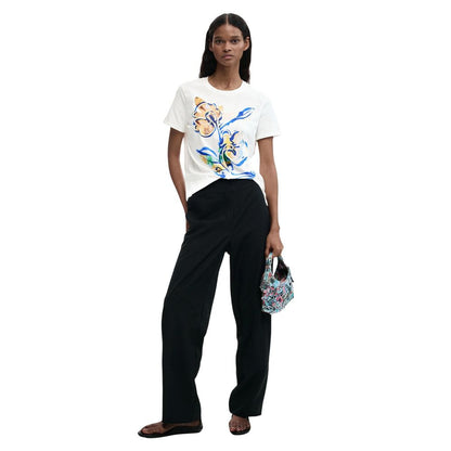 White Cotton T-Shirt