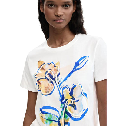 White Cotton T-Shirt