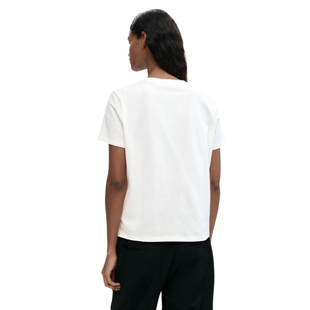 White Cotton T-Shirt