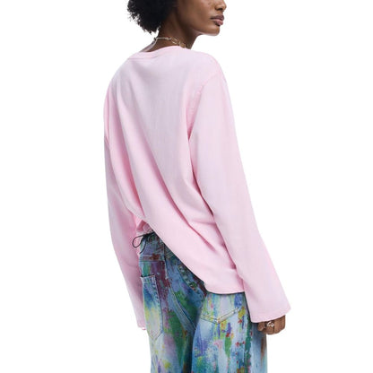 Multicolor Cotton Long Sleeve T-Shirt