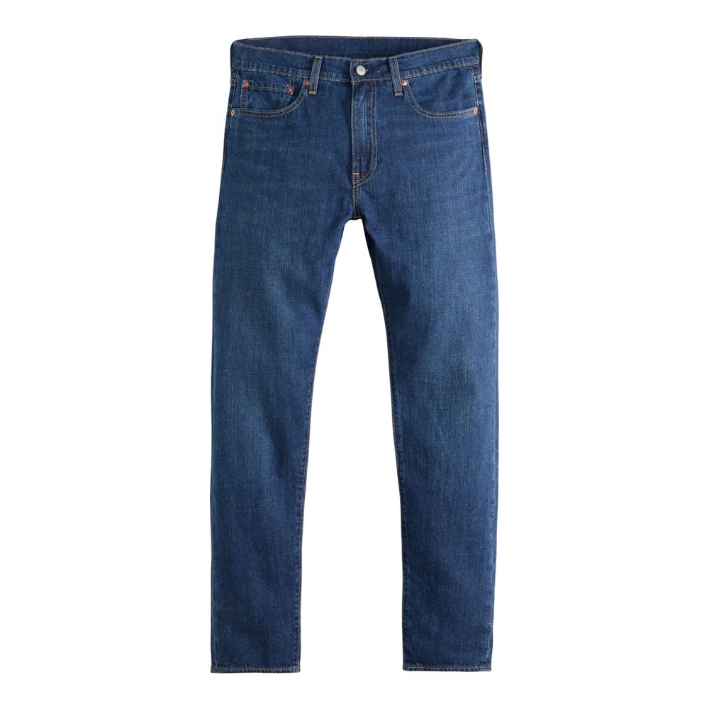 Blue Cotton Skinny Jeans