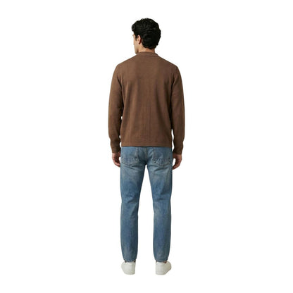 Brown Viscose Cardigan