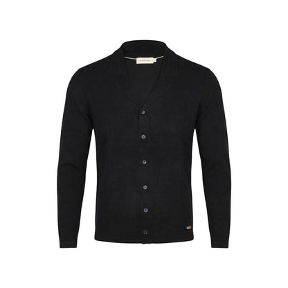 Black Viscose Cardigan