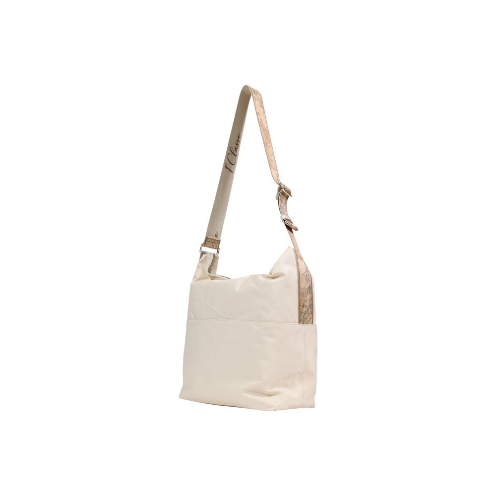 Beige Polyamide Handbag