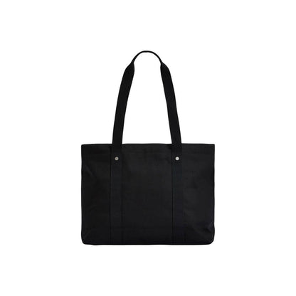 Black Cotton Handbag