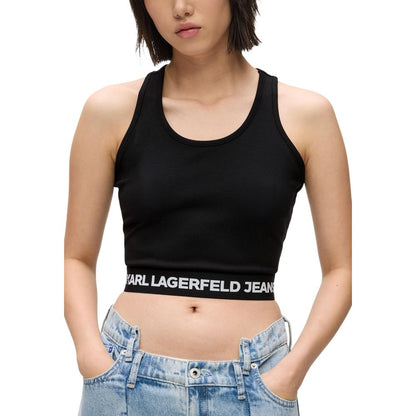 Black Viscose Top
