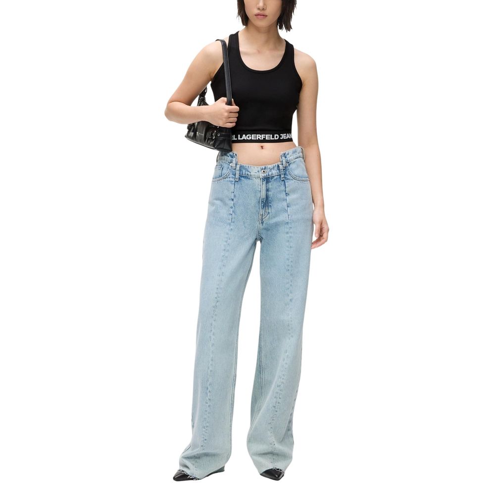 Black Viscose Top