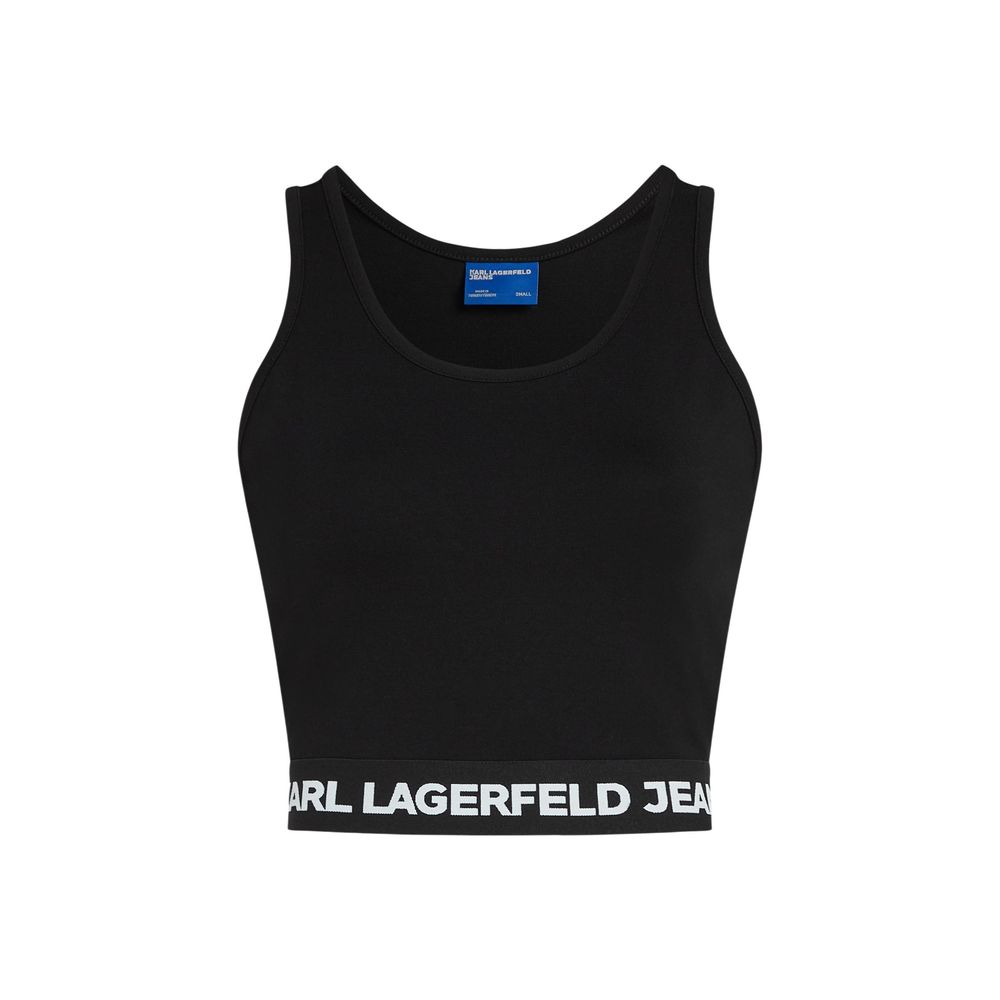 Black Viscose Top