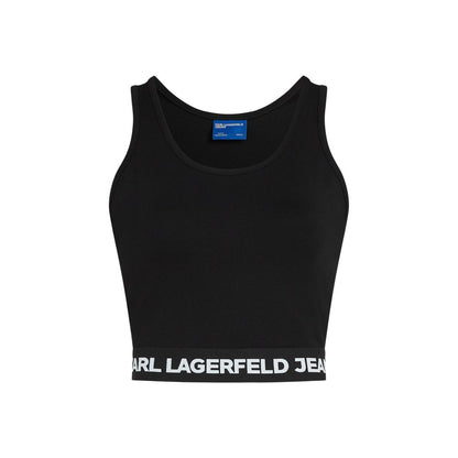 Black Viscose Top