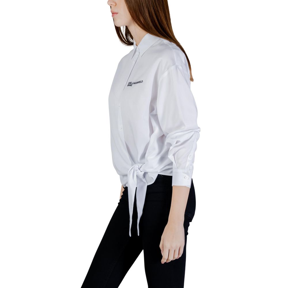 White Lyocell Blouse