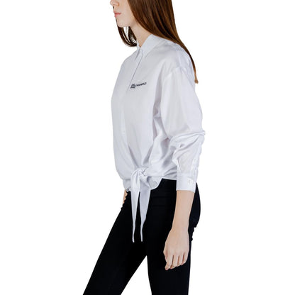 White Lyocell Blouse