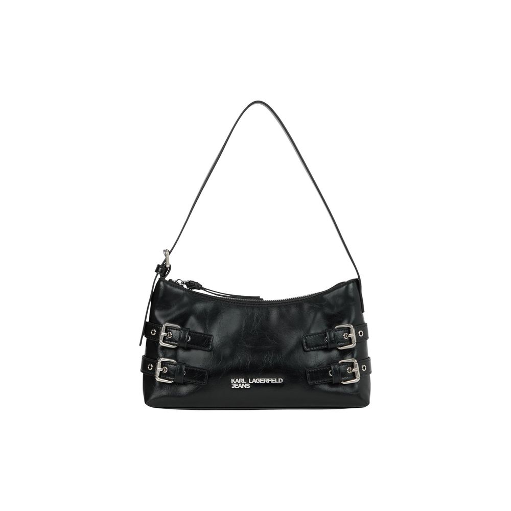 Black Polyethylene Handbag