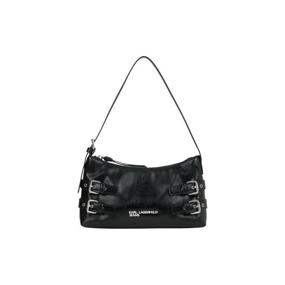 Black Polyethylene Handbag