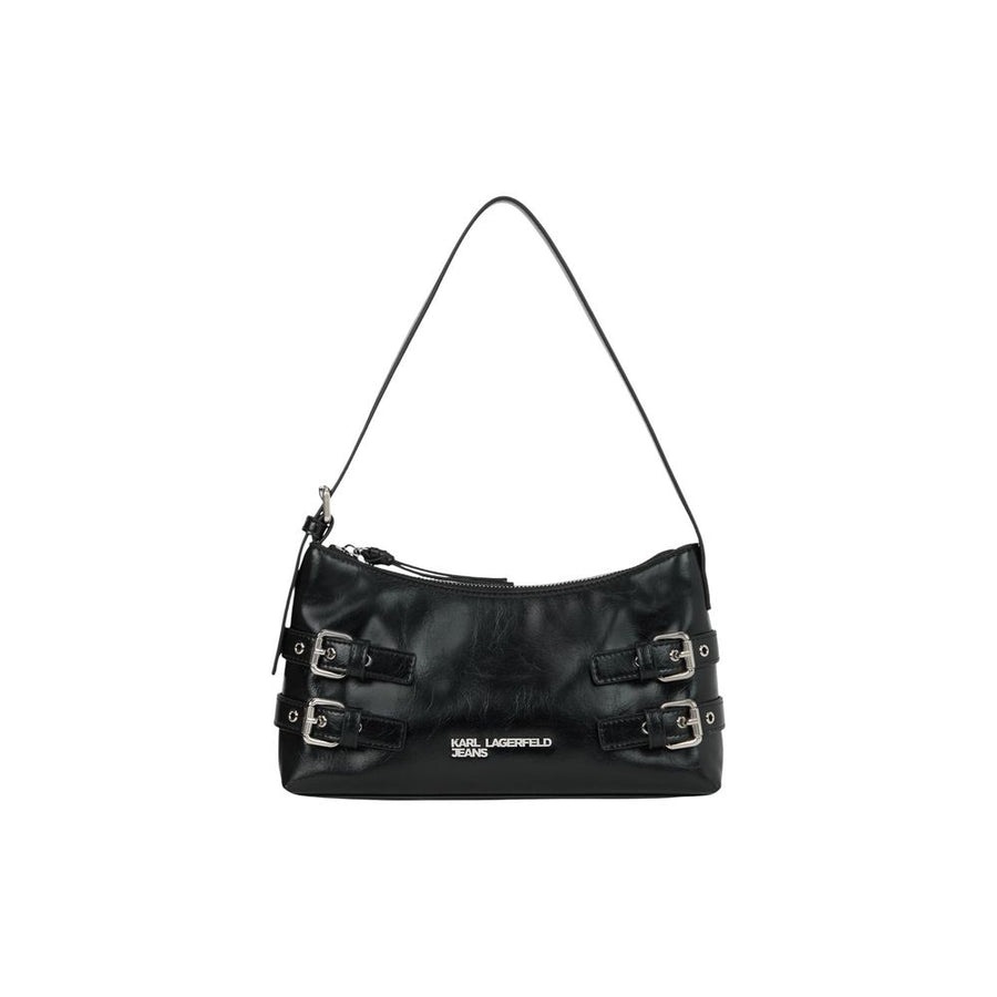 Black Polyethylene Handbag