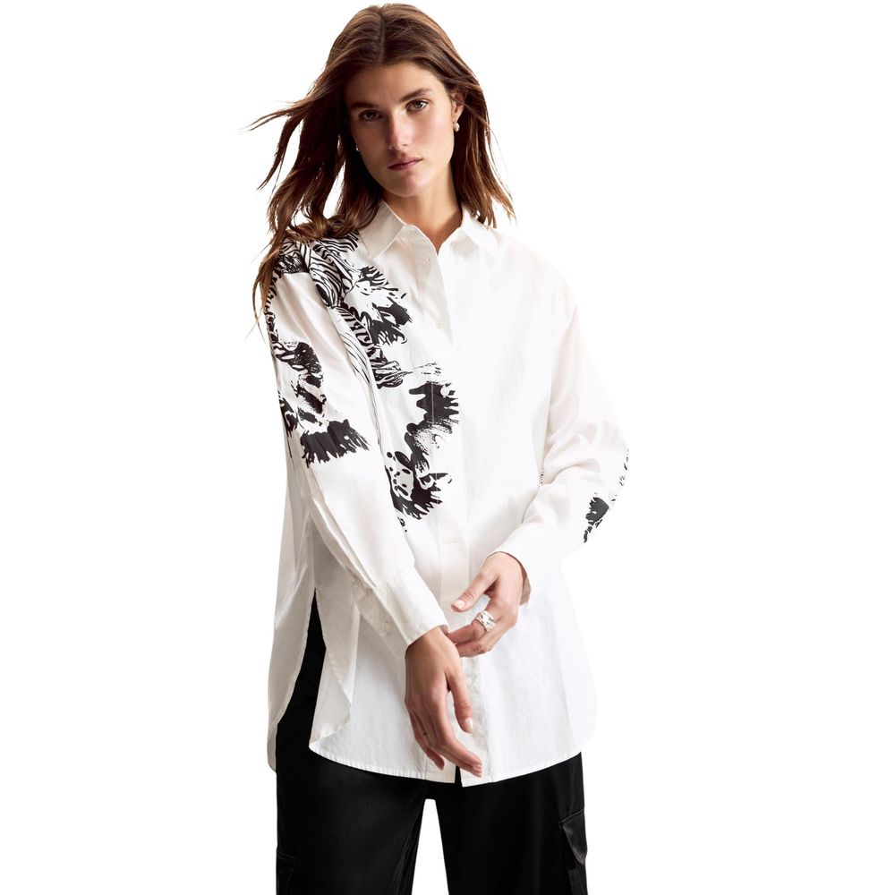White Cotton Blouse